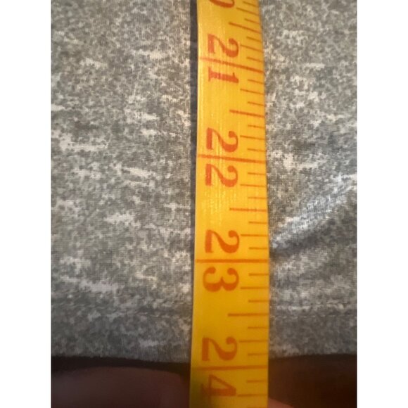 Jane & Bleecker Womens Small Heather Gray Short Sleeve Tee 95% Polyester 5% Span - Picture 5 of 6